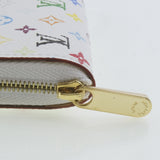 Louis Vuitton Zip Around Coin Bron White