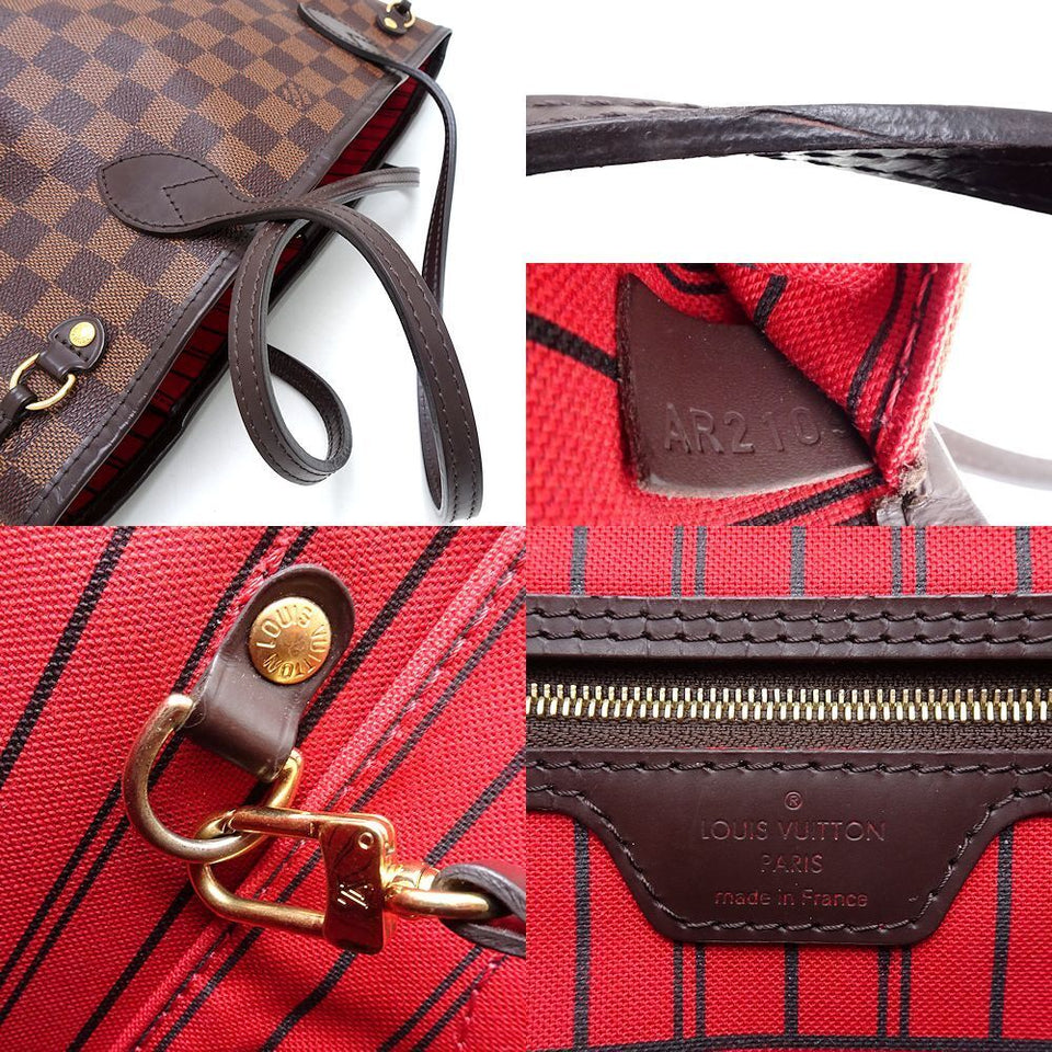 Louis Vuitton Damier Tote Bag Neverfull