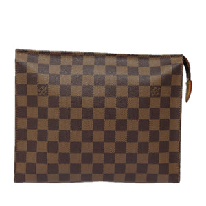 Louis Vuitton Poche Toilette  Canvas Clutch Bag