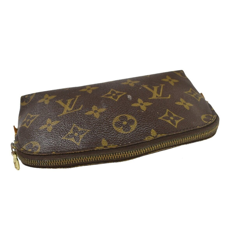 Louis Vuitton Cosmetic Pouch  Canvas Clutch Bag