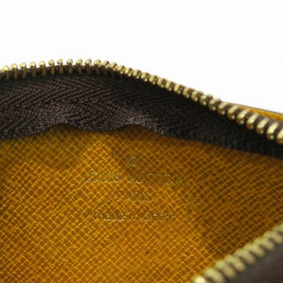 Louis Vuitton Pochette Clés  Canvas Clutch Bag