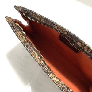 Louis Vuitton Zippy  Canvas Clutch Bag