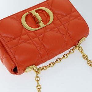 Dior Caro  Leather Shoulder Bag