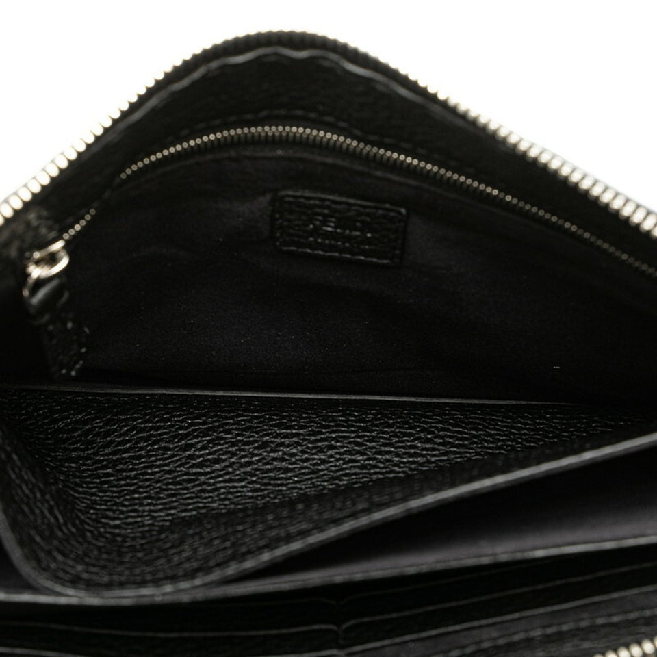 Fendi  Leather Clutch Bag (Pre-Owned)