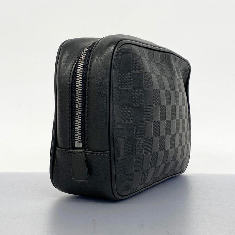 Louis Vuitton Poche Toilette  Canvas Clutch Bag