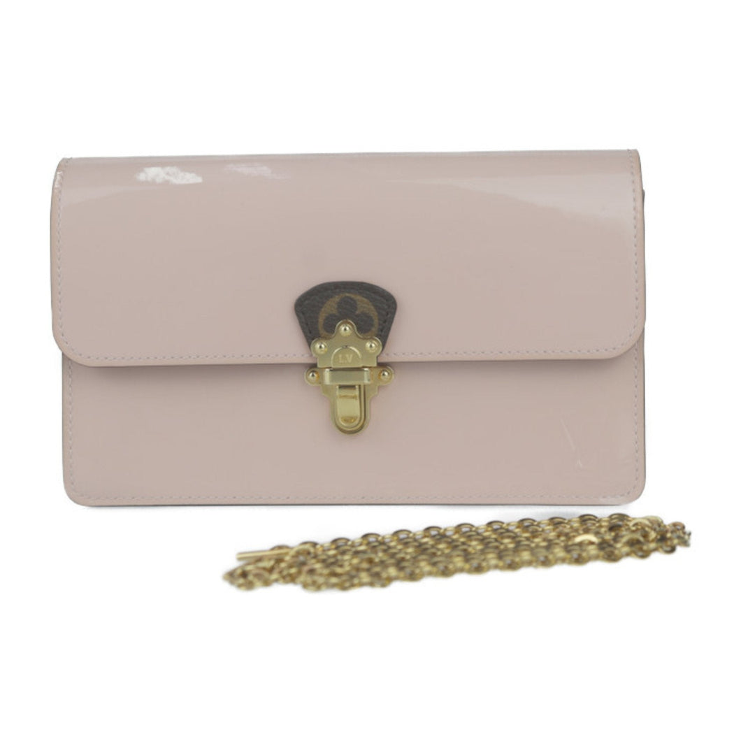 Louis Vuitton Cherrywood  Patent Leather Clutch Bag
