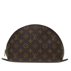 Louis Vuitton Demi Ronde  Canvas Clutch Bag