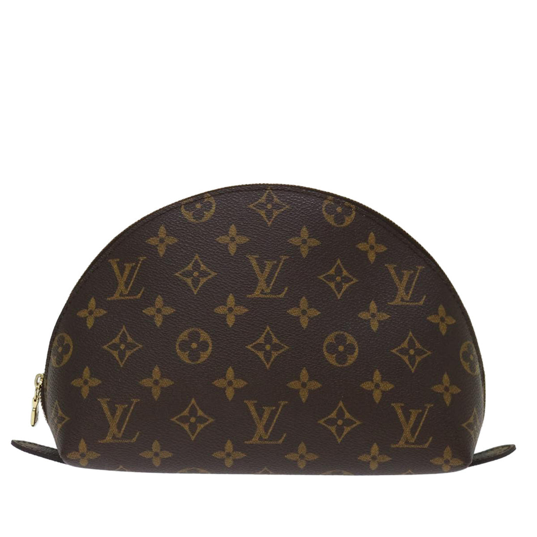 Louis Vuitton Demi Ronde  Canvas Clutch Bag