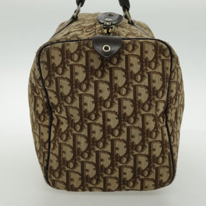 Dior Bowling  Canvas Travel Bag
