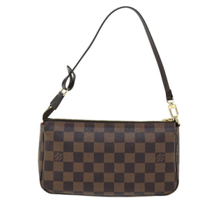 Louis Vuitton Pochette Accessoires  Canvas Clutch Bag