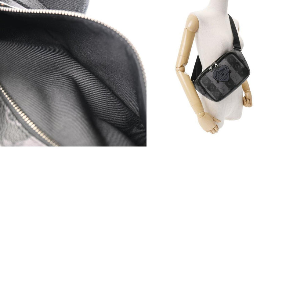 Louis Vuitton Nigo  Canvas Clutch Bag