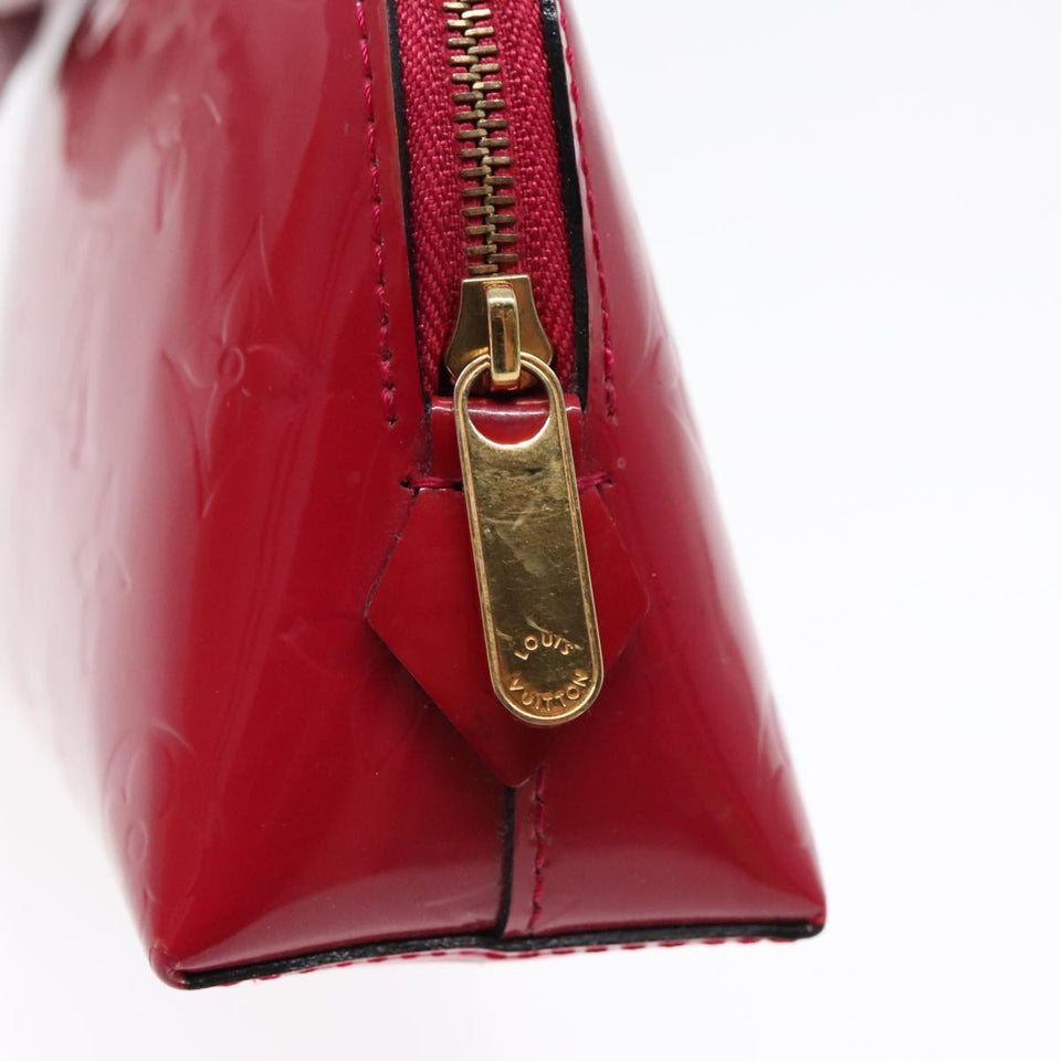 Louis Vuitton Cosmetic Pouch  Patent Leather Clutch Bag
