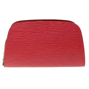 Louis Vuitton Dauphine  Leather Clutch Bag