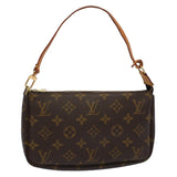Louis Vuitton Pochette Accessoire  Canvas Clutch Bag
