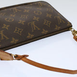 Louis Vuitton Pochette Accessoire  Canvas Clutch Bag