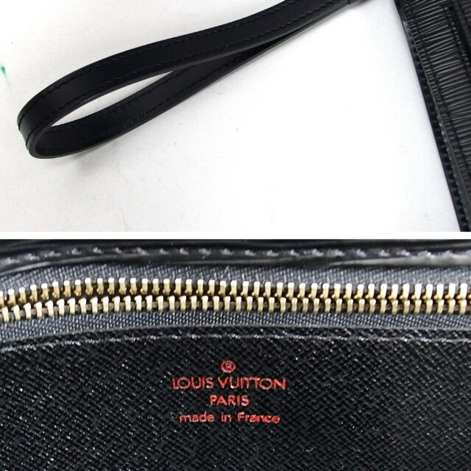 Louis Vuitton Sellier  Leather Clutch Bag