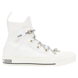 Christian Dior Walk'N'Dior sock knit logo lace high top sneakers
