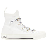 Christian Dior Walk'N'Dior sock knit logo lace high top sneakers