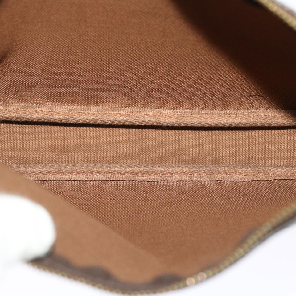 Louis Vuitton Pochette Accessoire  Canvas Clutch Bag
