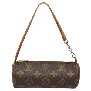 Louis Vuitton Mini Baby Papillon  Canvas Clutch Bag