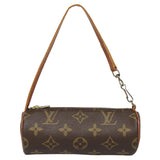 Louis Vuitton Mini Baby Papillon  Canvas Clutch Bag