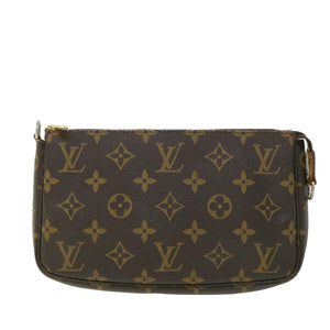 Louis Vuitton Pochette Accessoires  Canvas Clutch Bag