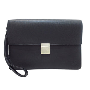 Louis Vuitton Selenga  Pony-Style Calfskin Clutch Bag