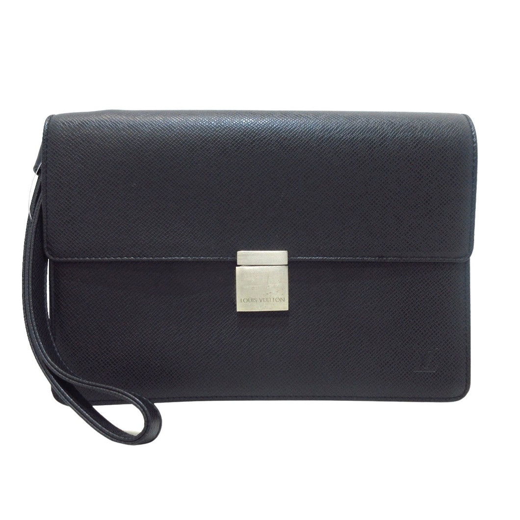 Louis Vuitton Selenga  Pony-Style Calfskin Clutch Bag