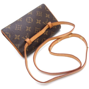 Louis Vuitton Pochette Florentine  Canvas Clutch Bag