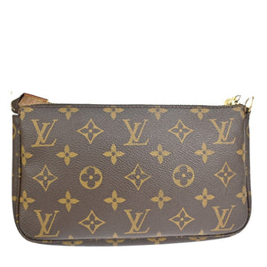 Louis Vuitton Pochette Accessoires  Canvas Clutch Bag