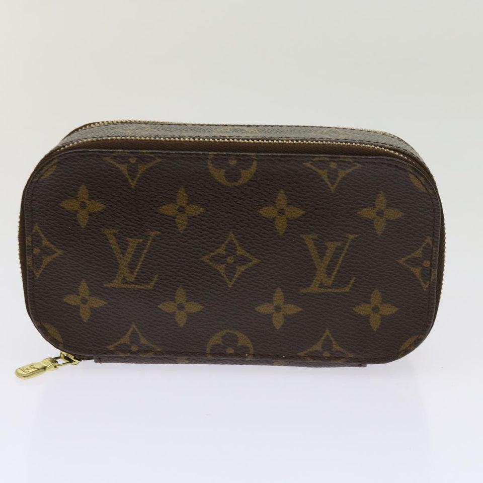 Louis Vuitton Trousse A Maquillage Brush  Canvas Clutch Bag