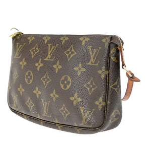 Louis Vuitton Pochette Accessoires  Canvas Clutch Bag