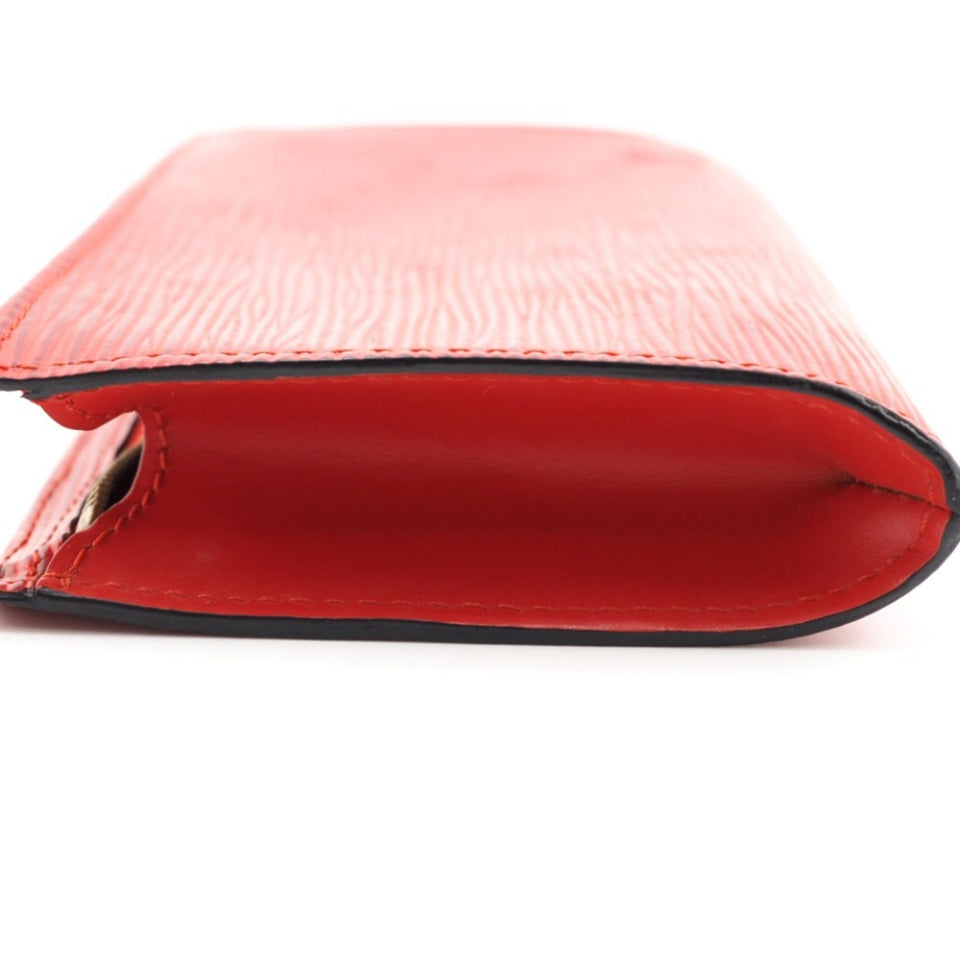 Louis Vuitton Pochette  Leather Clutch Bag