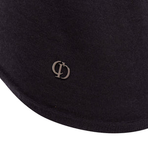 Christian Dior Cashmere Silk CD Logo Charm Knit Tank Vest