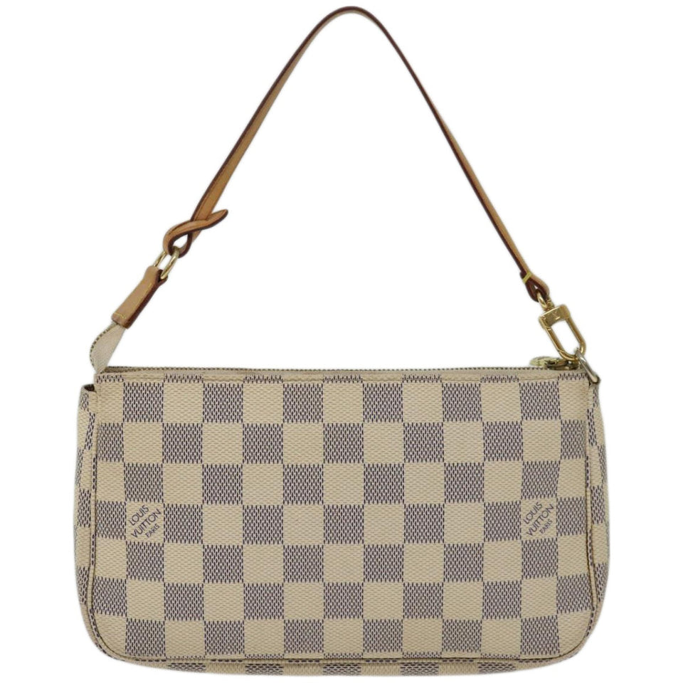 Louis Vuitton Baguette  Canvas Clutch Bag
