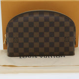 Louis Vuitton Cosmetic Pouch  Canvas Clutch Bag