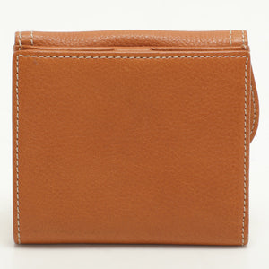 Dior Tan Leather Saddle Bifold Wallet