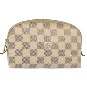 Louis Vuitton Cosmetic Pouch  Canvas Clutch Bag
