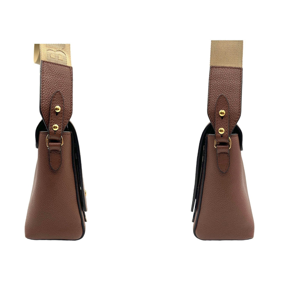 Burberry Leather Note Crossbody Bag