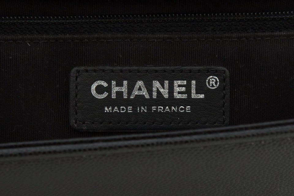 Chanel Black Black 2020 Medium Boy Bag