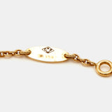 Dior Rose Des Vents Mother Of Pearl Diamond 18K Yellow Gold Bracelet
