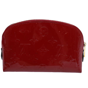 Louis Vuitton Cosmetic Pouch  Patent Leather Clutch Bag