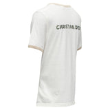 Christian Dior Princess And Dragon Foil Print Ringer Tshirt