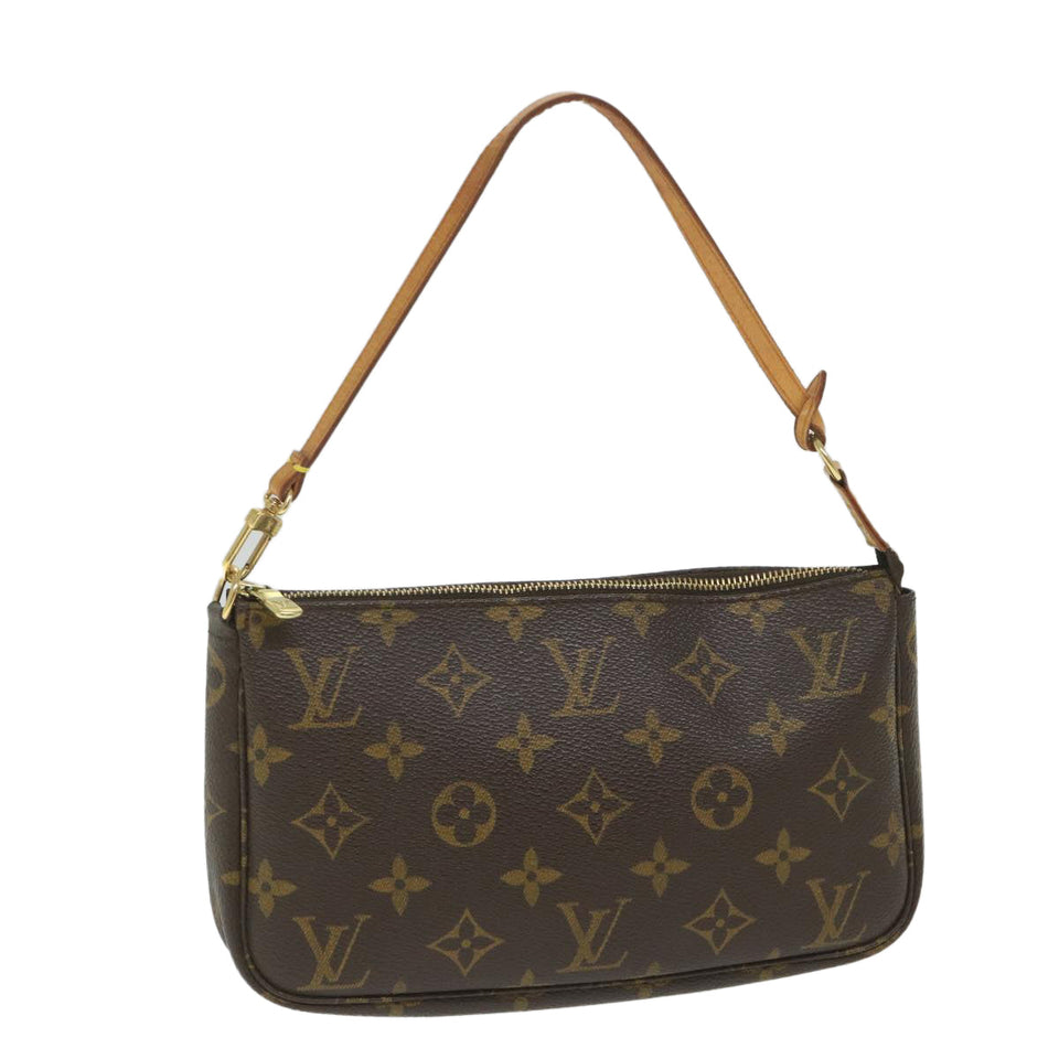 Louis Vuitton Pochette Accessoires  Canvas Clutch Bag