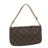 Louis Vuitton Pochette Accessoires  Canvas Clutch Bag