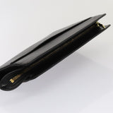 Louis Vuitton Epi Pochette Homme Clutch Bag Black Noir