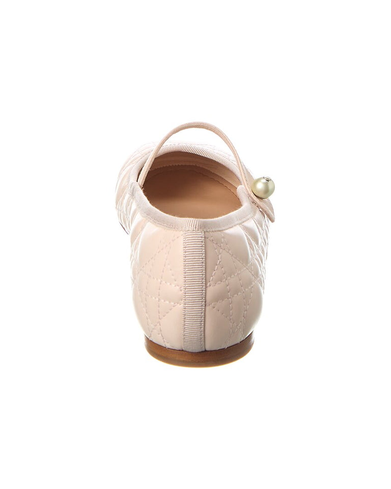 Dior Leather Ballerina Flat
