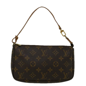 Louis Vuitton Pochette Accessoires  Canvas Clutch Bag