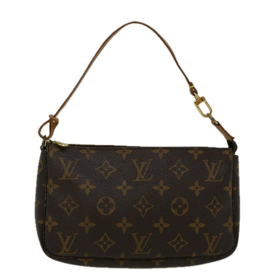 Louis Vuitton Pochette Accessoires  Canvas Clutch Bag