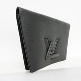 Louis Vuitton Trapèze  Leather Clutch Bag